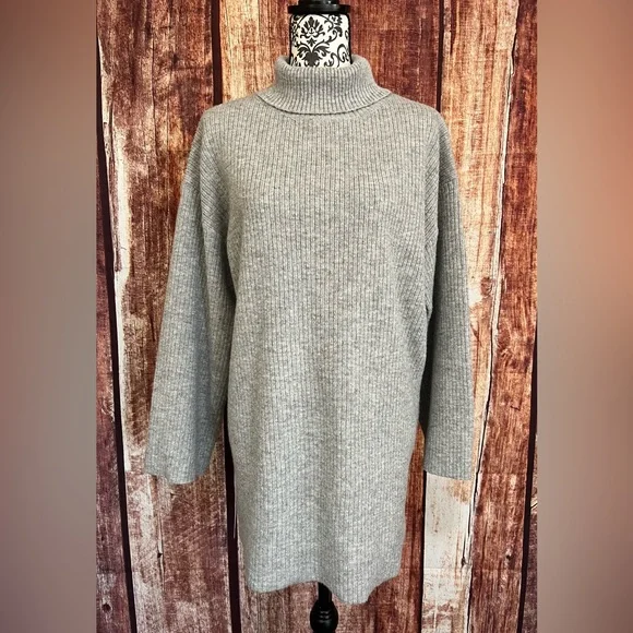 Princess Polly | Cozy Turtleneck Tunic Sweater - Picture 1 of 7